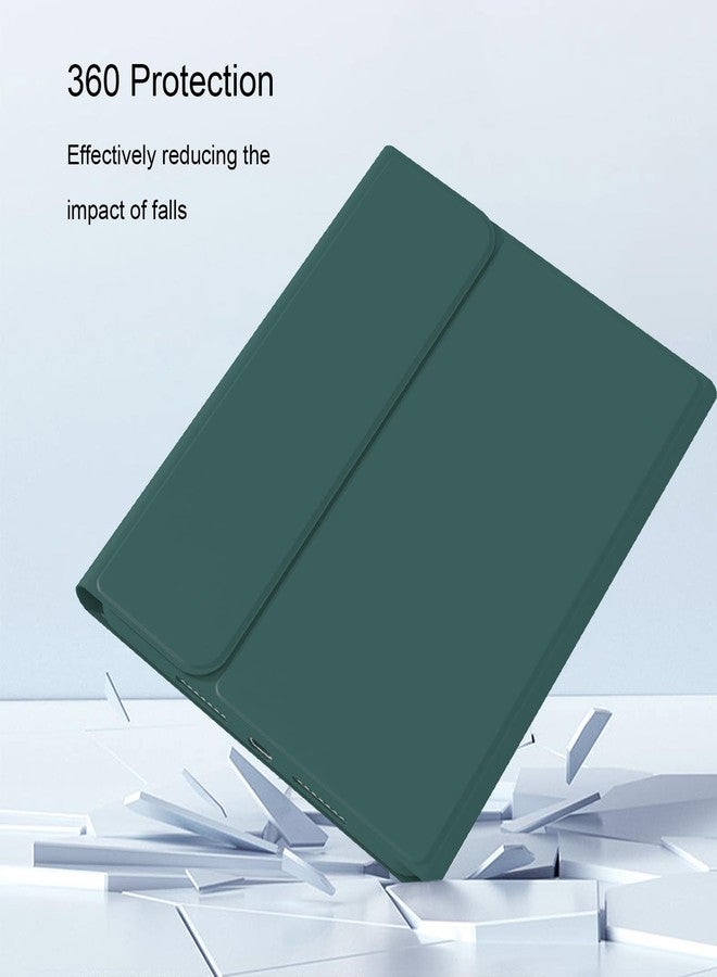 Divufus Keyboard Case for iPad 11th Generation (A16) 2025, for iPad 10th Generation 2022 [Magnetic Detachable Wireless Keyboard][Support 3 System] Folio Case with Pencil Holder, Dark Green - Image 5