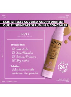 NYX PROFESSIONAL MAKEUP سيروم Bare With Me وكونسيلر Calm Sand  - Image 4