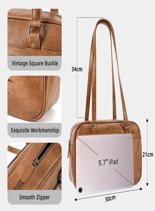 APHISON Vegan Leather Shoulder Purses for Women with Top Handle Strap, Ladies Handbags, Tote Hobo Bags Sunflower Design - Image 4