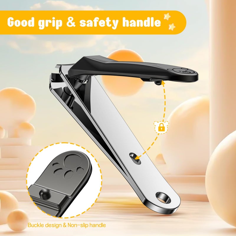 FVION Kids Nail Clipper - Stainless Steel Baby Nail Trimmer, Small Jaw Finger Baby Nail Clippers for Toddler, Kids, Infant, Babies - Nail Grooming Tool Safe for Newborn and Up - Image 4