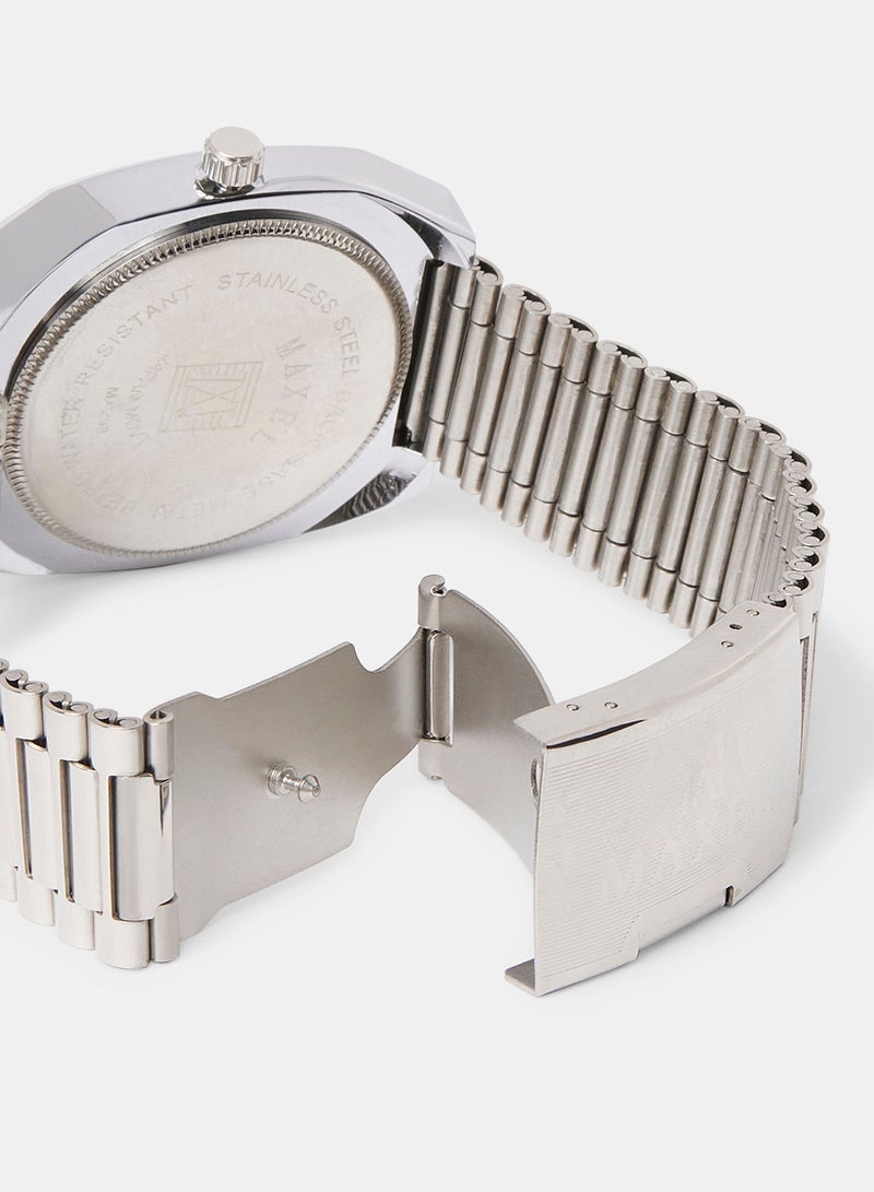 ماكسل ساعة يد سنتركس نيو دياستار التناظرية MX560 للرجال - 38 ملم - Image 3