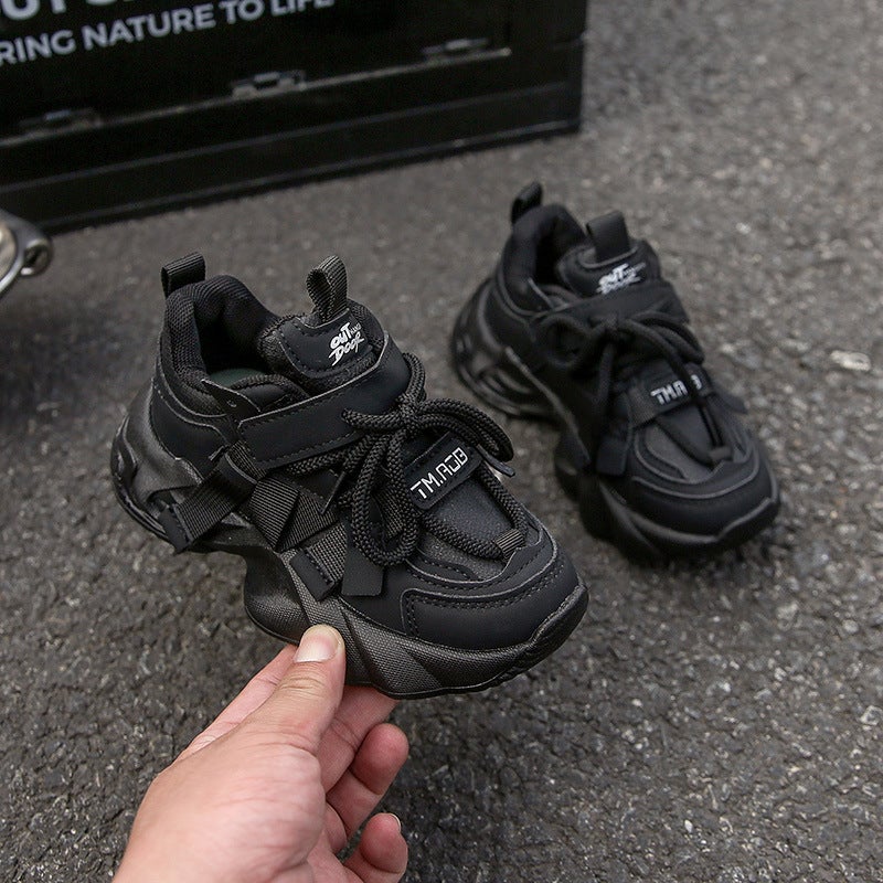 Mesh Sneakers Lightweight Flexible Sole Walking Shoes For Kids Indoor And Outdoor Activities - Image 1
