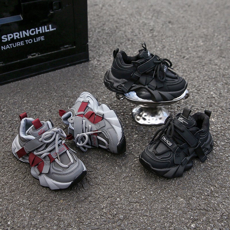 Mesh Sneakers Lightweight Flexible Sole Walking Shoes For Kids Indoor And Outdoor Activities - Image 3