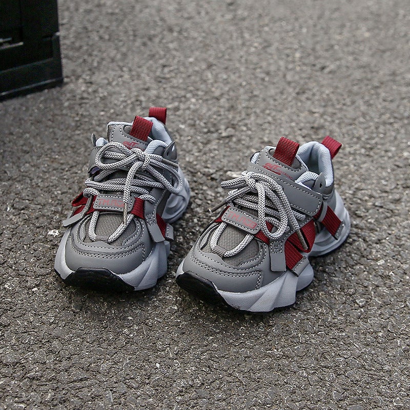 Mesh Sneakers Lightweight Flexible Sole Walking Shoes For Kids Indoor And Outdoor Activities - Image 2