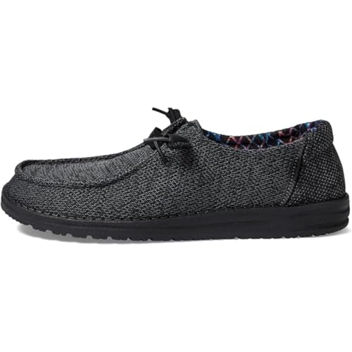 HEYDUDE Wendy Sox Micro Total Black - Image 1