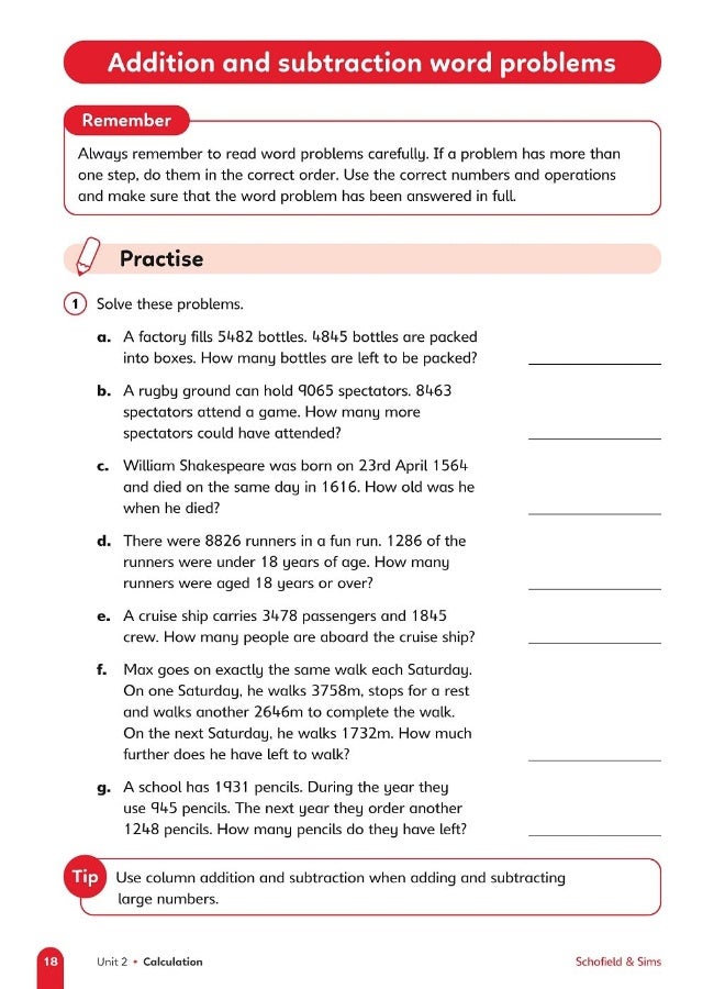 Primary Practice Maths Year 4 Question Book, Ages 8-9  - Image 5