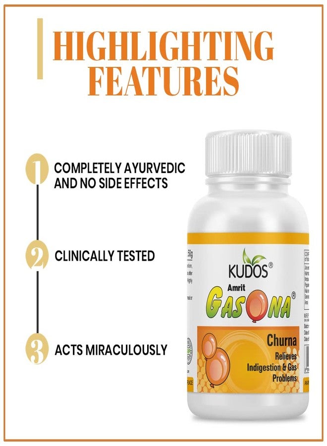 كودوس مسحوق كودوس أمريت غاسونا 50 غرام | علاج عسر الهضم | دواء أيورفيدي لمشاكل المعدة | عبوة من 4 قطع - Image 5
