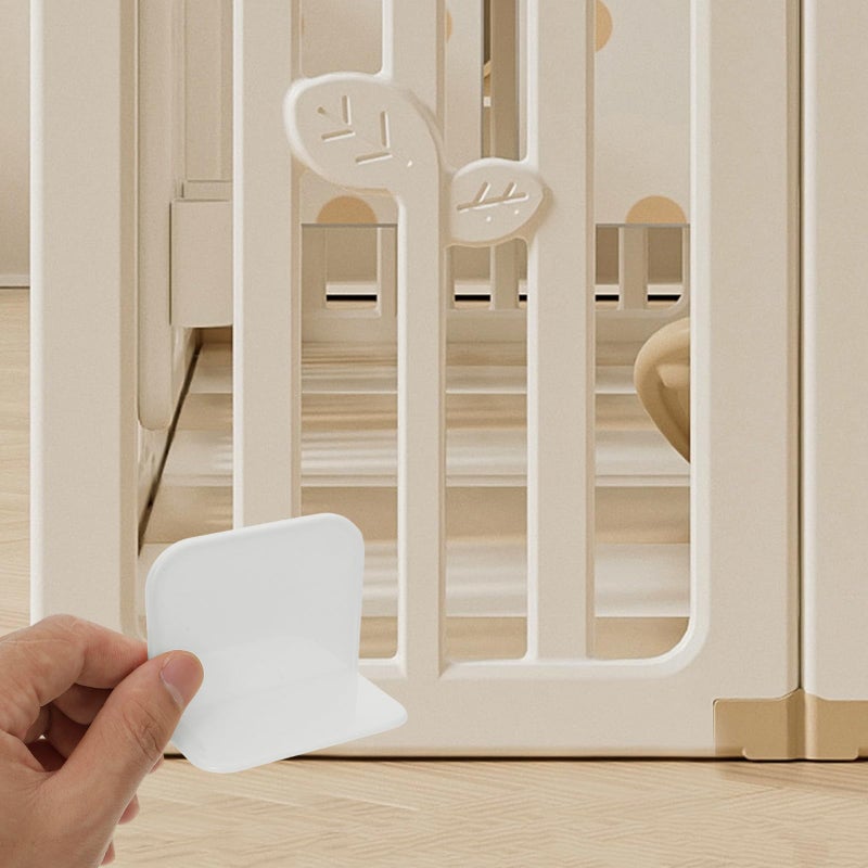 12 Pcs Anti Slip Furniture Stopper Adhesive Playpen Stabilizer Wall Anchors Tip Proofing - Image 5