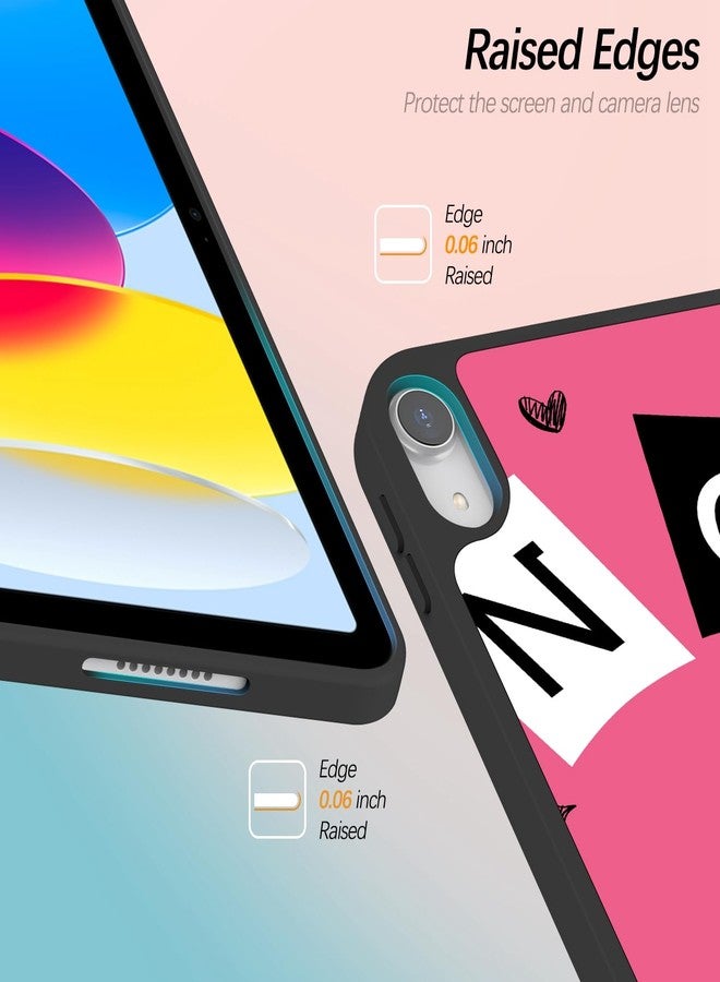 Xkladz جراب Xkladz لجهاز iPad (A16) الجيل الحادي عشر (2025) مقاس 11 بوصة، وجهاز iPad الجيل العاشر (2022) مقاس 10.9 بوصة، جراب مزود بحامل قلم، غطاء خلفي شفاف بتصميم أنيق للنساء والفتيات، خاصية التشغيل/الإيقاف التلقائي، زهور وردية وبيضاء - Image 5