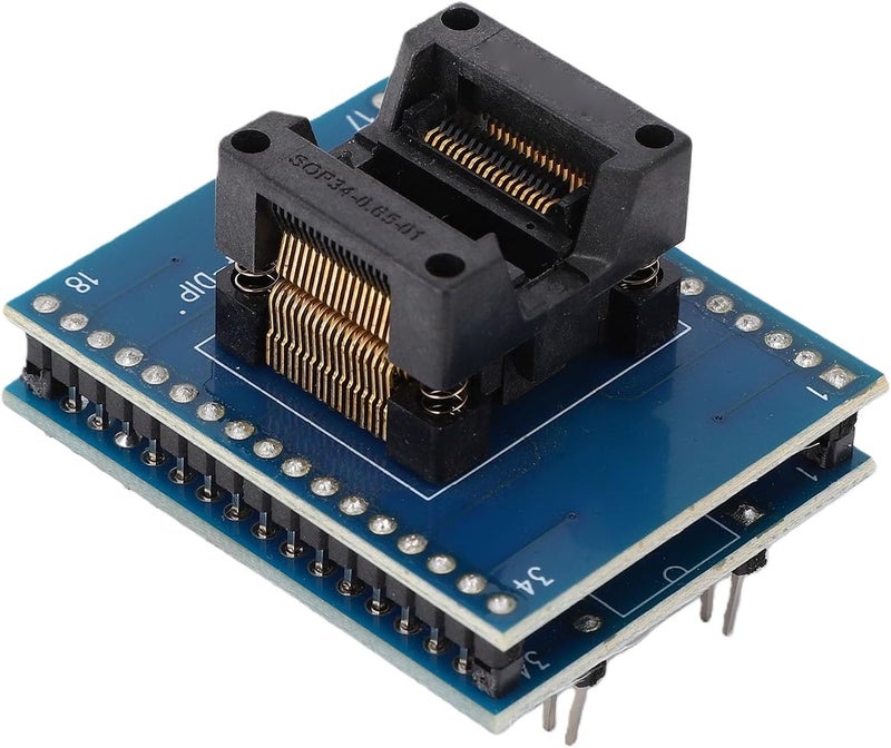 Bewinner SSOP34 to DIP34 Programmer Adapter Socket IC Programming Tool for Electronic Development and Testing Versatile PCB Design - Image 4