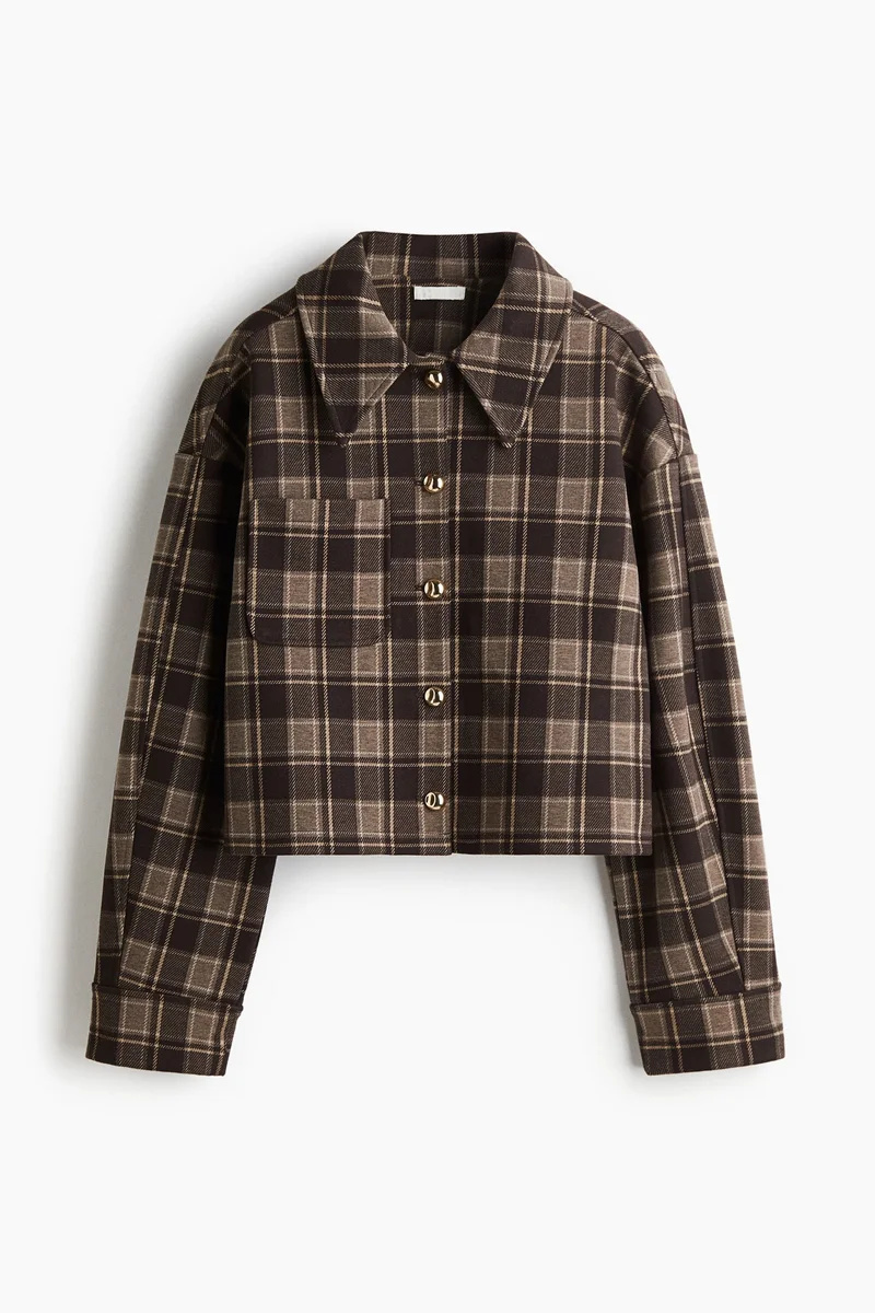H&M Bonded shirt jacket