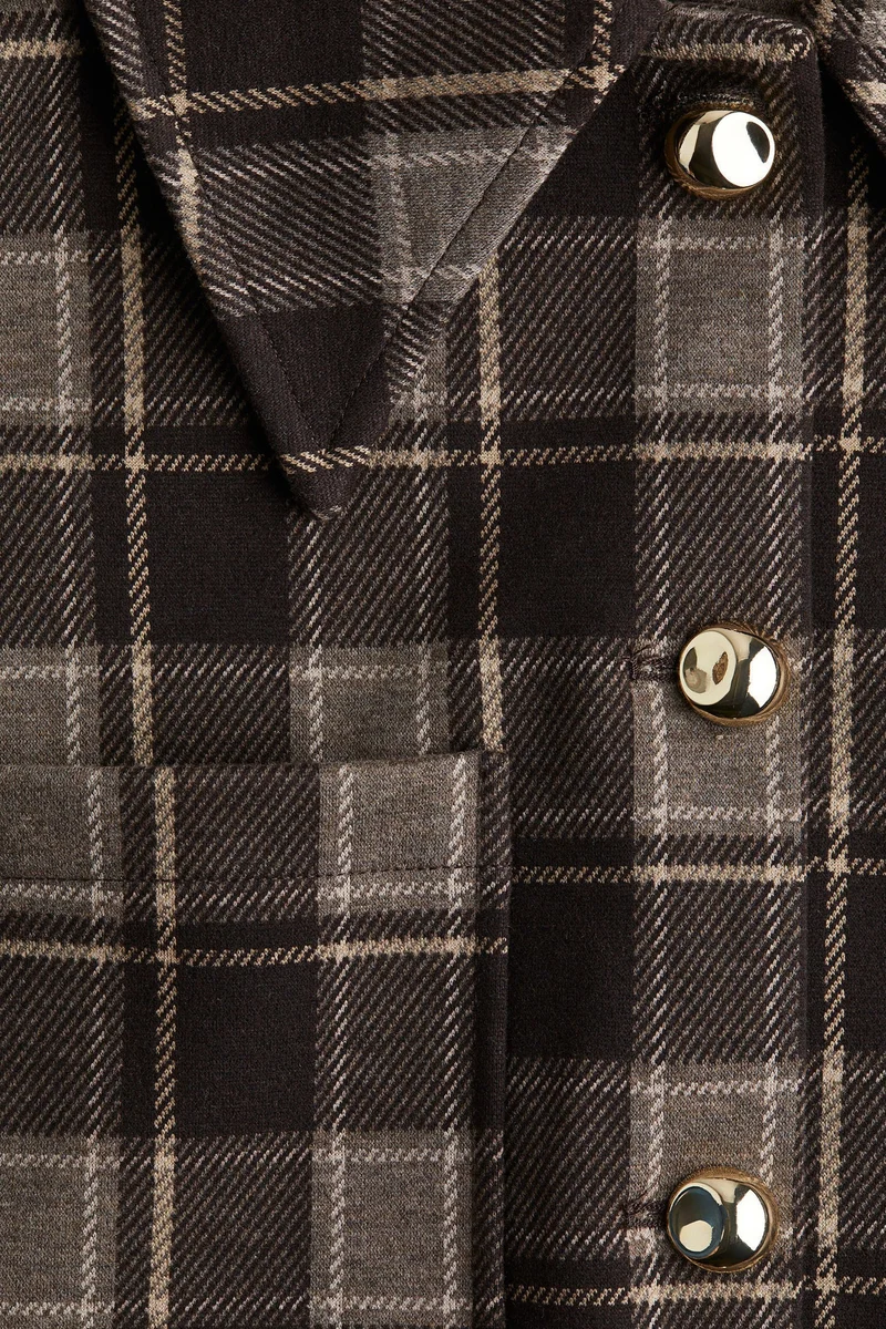 H&M Bonded shirt jacket