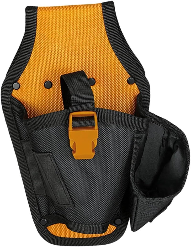 Electric Drill Belt Pouch Waist Tool Bag Drill Holder Tool Belt Bag for Maintenance Repair- Only Bag - Image 1