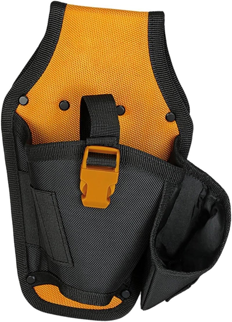 Electric Drill Belt Pouch Waist Tool Bag Drill Holder Tool Belt Bag for Maintenance Repair- Only Bag - Image 5