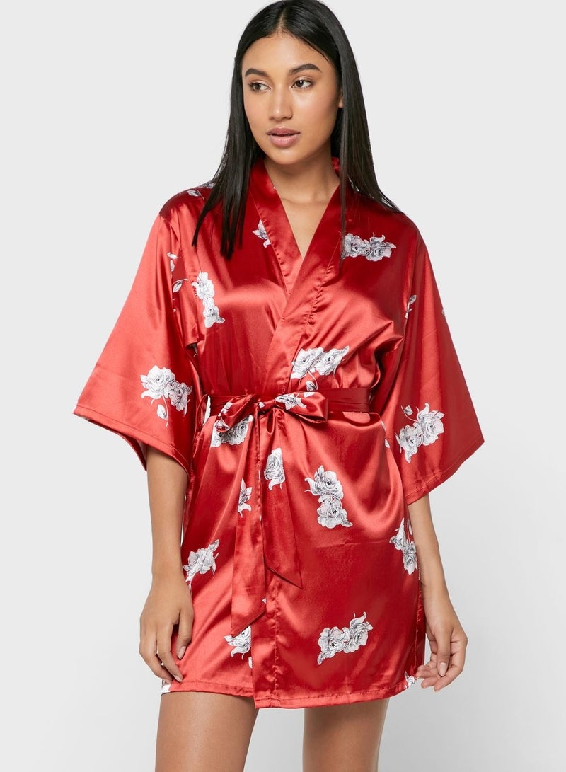 NIBEMINENT Printed Robe  - Image 1