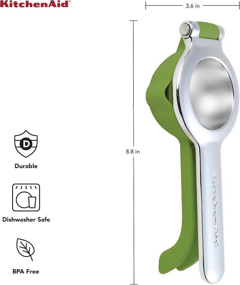 KitchenAid Citrus Juice Press Squeezer for Lemons and Limes with Seed Catcher and Pour Spout, 8 Inch - Image 3