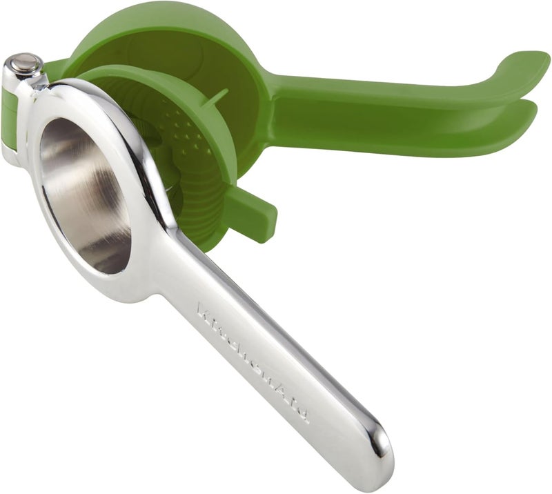 KitchenAid Citrus Juice Press Squeezer for Lemons and Limes with Seed Catcher and Pour Spout, 8 Inch - Image 2