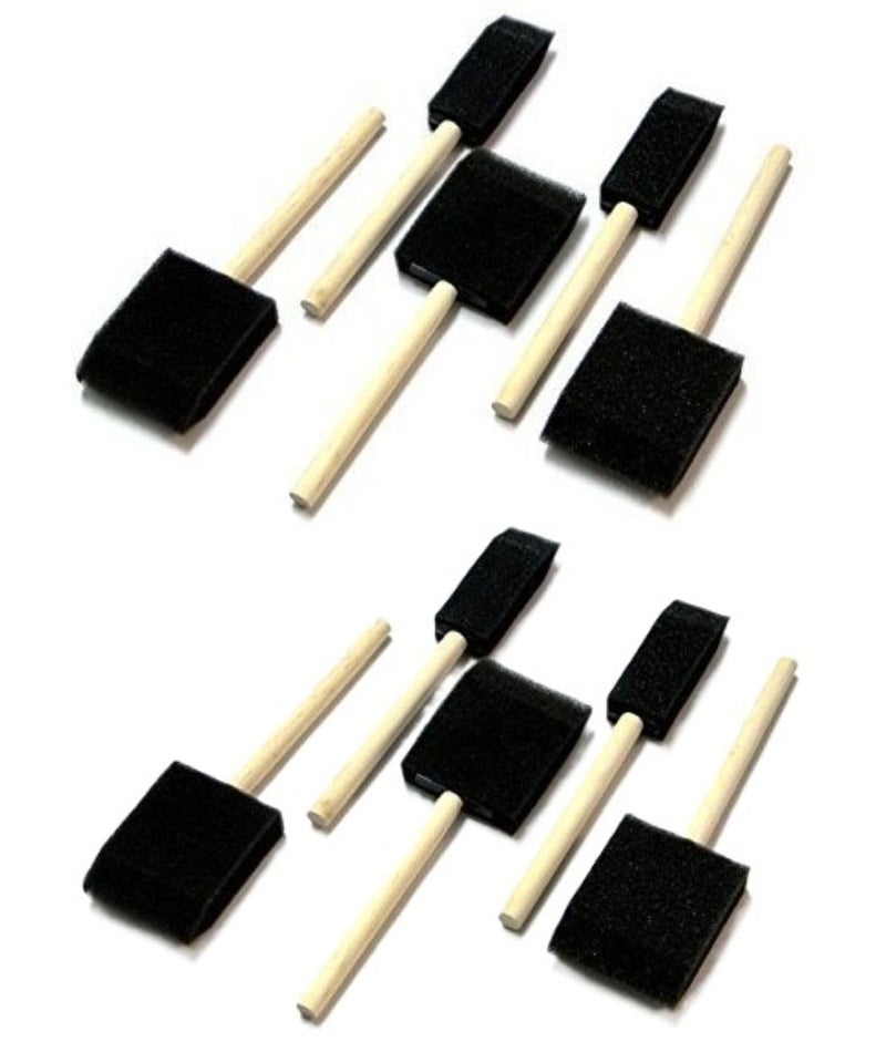 Worison worison 10pc Black Dabber Candy Painting Sponges - Versatile Applicators for Calligraphy, Mod Podge, Ink Blending, Craft Painting, and Multi Purpose Art Projects - Image 1