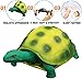 Yeonhatoys 4 Pack 5 Inch Rubber Turtle Toys Tortoise Sets for Children Great Safety Material TPR Super Stretchy Can Hide in Shell Sea Ocean Animal Bathtub Bath Pool Toy Party Favors Boys Kids Collection - Image 4