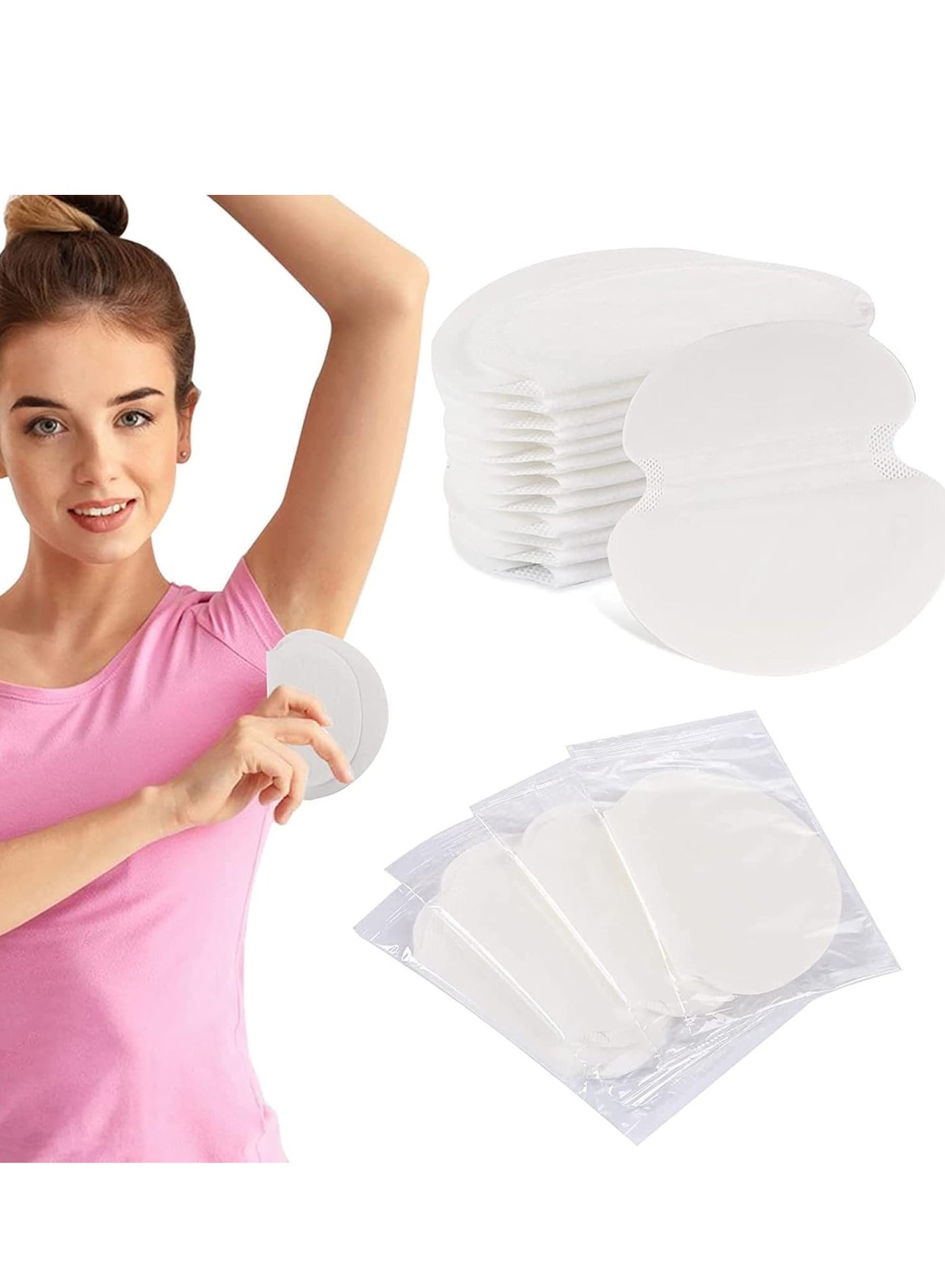 ELTRAZONE Disposable Underarm Sweat Pads (60 Count) – Ultra-Thin, Breathable Armpit Shields for Men & Women – Invisible, Unscented Sweat Protection – Prevent Pit Stains & Keep Clothes Dry All Day