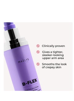 Maelys MAËLYS B-FLEX Lift & Firm Arm Cream - Firming Cream For Tighter and Firmer-Looking Arms - Helps Reduce The Appearance of Loose & Crepey Skin  - Image 2