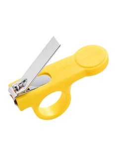 NQOOH Rust Resistant Baby Nail Clipper Safe for Newborns and Children Easy to Use in Yellow Colour  - Image 1