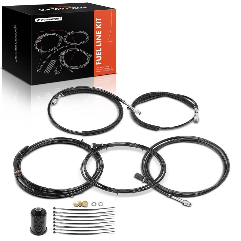A-Premium APremium Fuel line Kit Compatible with Chevrolet Suburban 1500 C1500 Suburban K1500 Suburban K2500 Suburban GMC C1500 Suburban K1500 Suburban K2500 Suburban 19981999 Replace FLGM43CV - Image 2