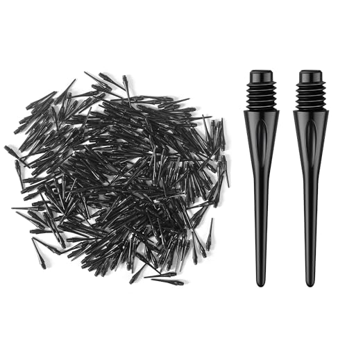Vastarsky 300 Pack 2BA Thread Plastic Tip Dart Points, Premium Soft Dart Tips Replacement, Dart Accessories Set - Image 1