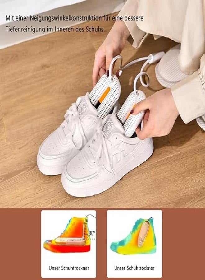 M MIAOYAN Portable Adjustable Length Electric Shoe Dryer with 3 Timer Modes for Winter/Rainy Day Shoes, Ski Boots, Gloves and Socks  - Image 4