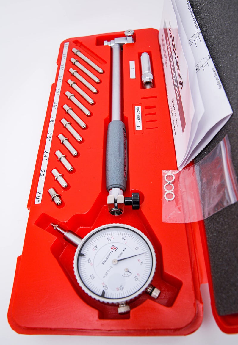 LLDSIMEX 2" - 6" Bore Gauge 0.0005" Increment Set - Image 2
