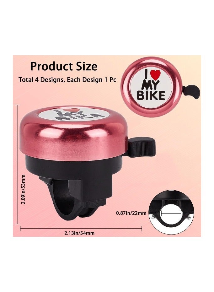 Bicycle Handlebar Bell Loud Alarm Warning Bicycle Horn Bicycle Bells Ring Bike Accessories - Image 2