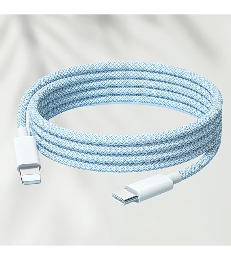 بلو 2 باك كابل شحن سريع من USB-C إلى Lightning متوافق مع آيفون 14 و13 و12 و11 - Image 1