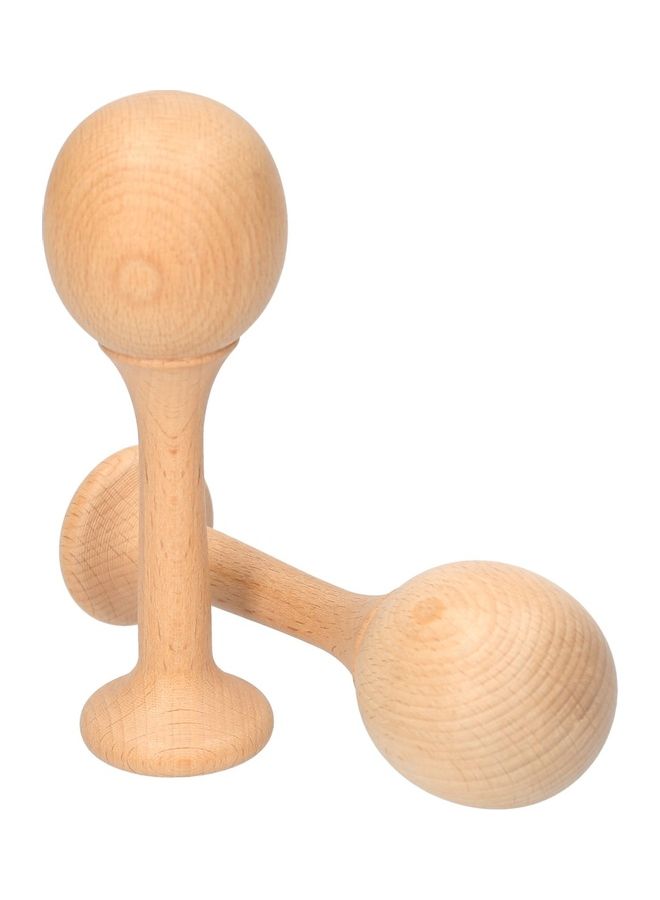 NIBEMINENT 2-Piece Rumba Maraca with Handle - Image 5