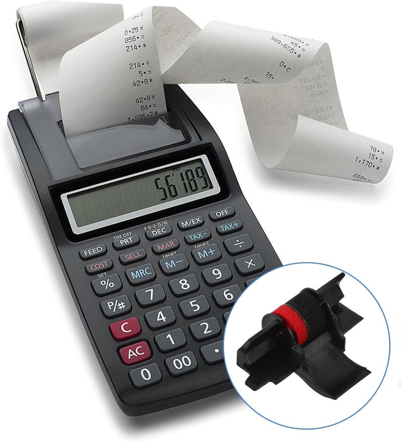 SECFOU 5pcs Dual Roller for Calculators Printing Service Life Fashionable Design Avoid Conditions - Image 5