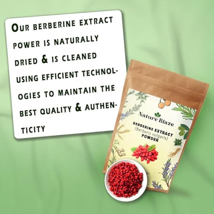 Nature Blaze Berberine Extract Powder 4 Oz (114 Gm / 0.25 bl) - Image 3