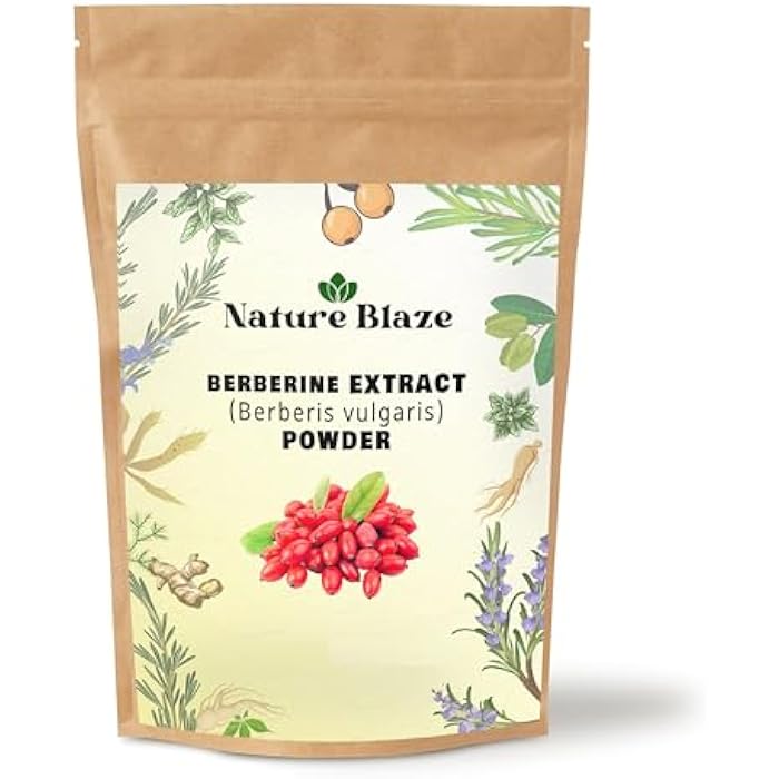 Nature Blaze Berberine Extract Powder 4 Oz (114 Gm / 0.25 bl) - Image 1