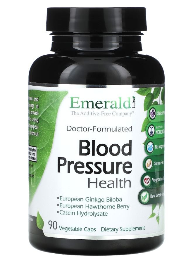 Blood Pressure Health 90 Vegetable Caps