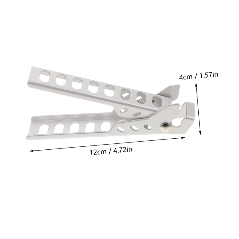 High Temperature Resistant BBQ Pot Clip Holder Clamp for Camping Cookware Portable Hot Plate Easy to Clean - Image 3