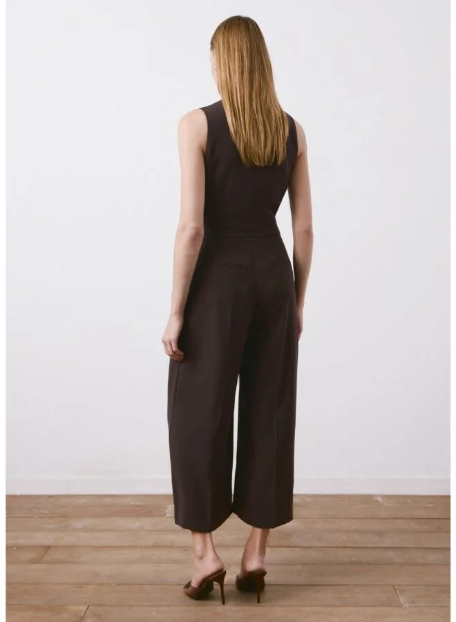 مانجو Belt wrap jumpsuit