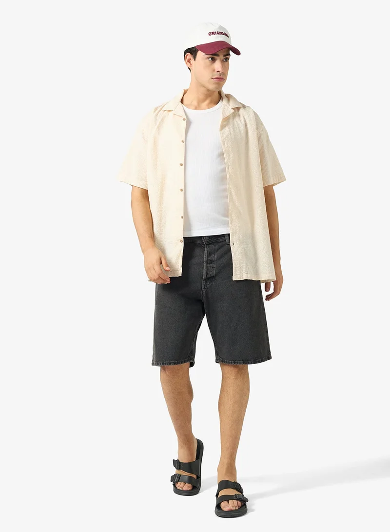 Ripples  Mens Resort Collar Relaxed Fit Shirt for Men | Best Price UAE