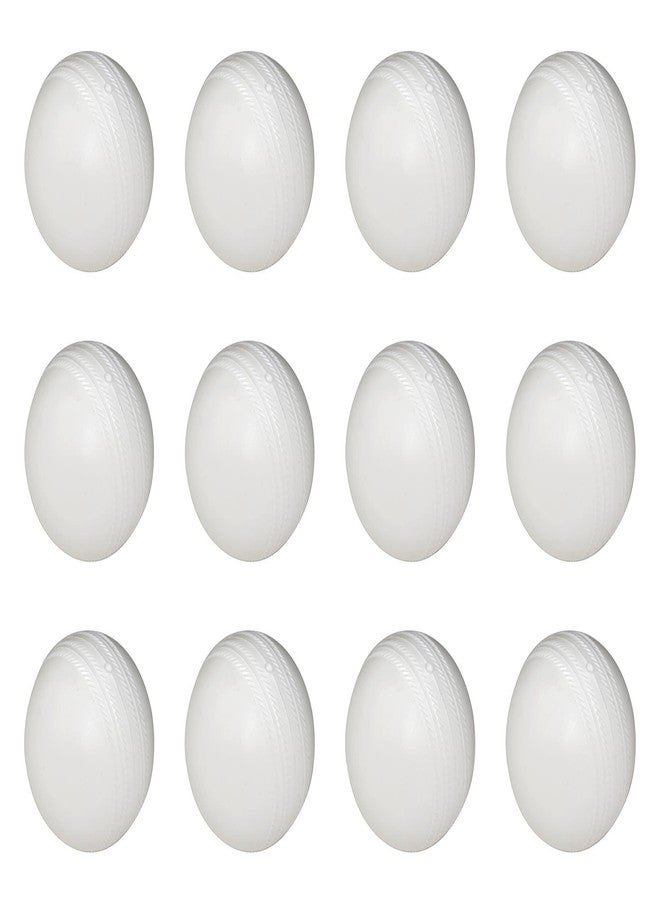 TRIPLET JAGMOOLYA Products Plastic Cricket Training Ball White Toy Balls for Cricket for Indoor and Outdoor Game Kids Choice Now Days (White Ball Pack of) (20) - Image 2