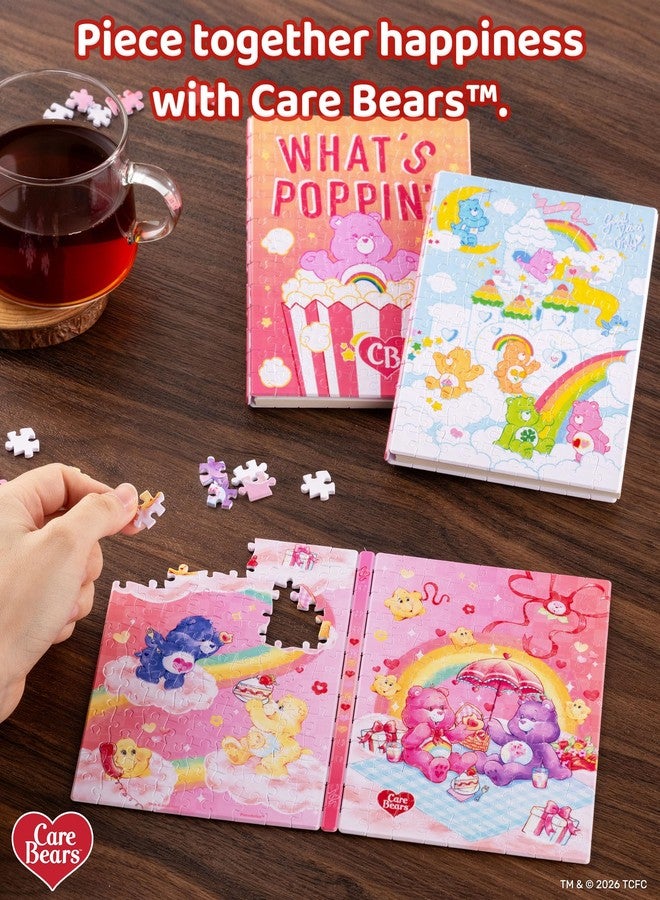 PieceRelax دفتر ألغاز Care Bears™ من PieceRelax بحجم A6، 233 قطعة بلاستيكية للبالغين - Bearadise - ألغاز الصور المقطوعة، هدية فريدة، يتضمن غلاف كتاب ودفتر ملاحظات [YB1050] - Image 5