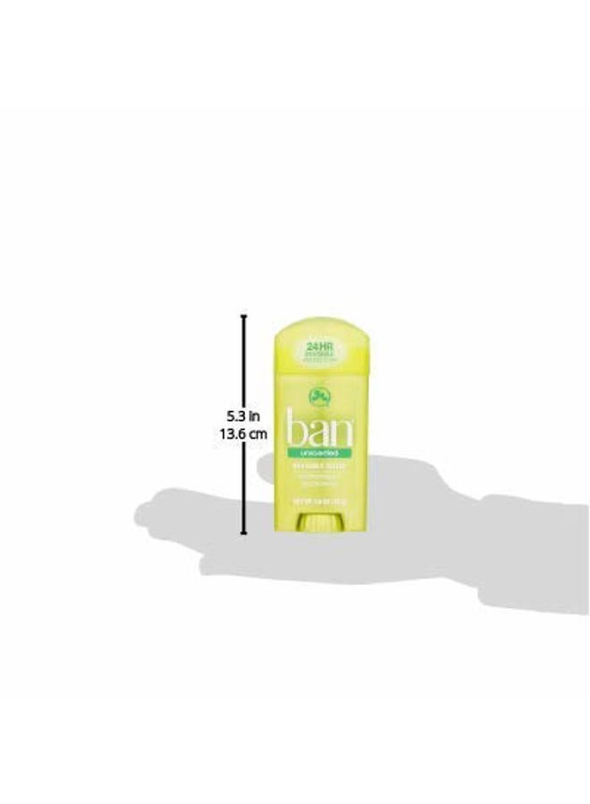 Ban Anti-Perspirant Deodorant Invisible Solid Unscented 2.60 oz - Image 2