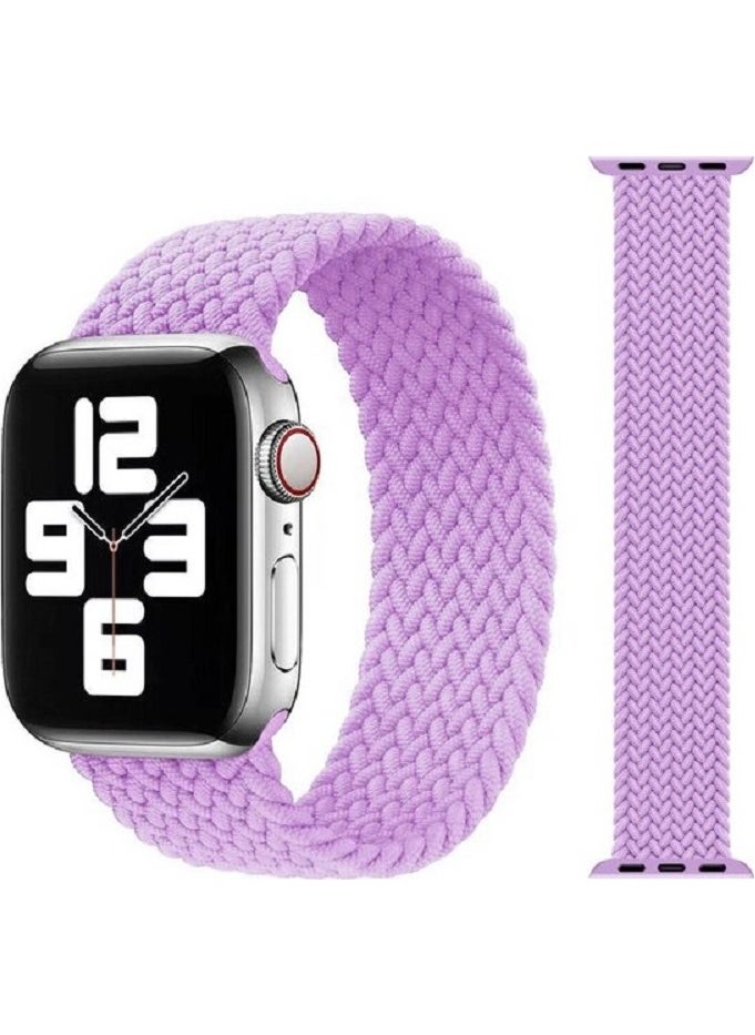Cool Cold - Apple Watch Compatible 42/44/45/49 mm Series 6 7 8 Se Compatible Flexible Braided Band - Image 1
