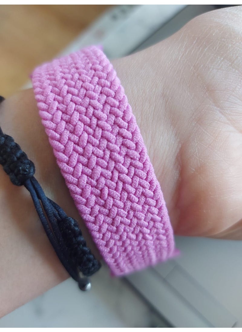 Cool Cold - Apple Watch Compatible 42/44/45/49 mm Series 6 7 8 Se Compatible Flexible Braided Band - Image 1