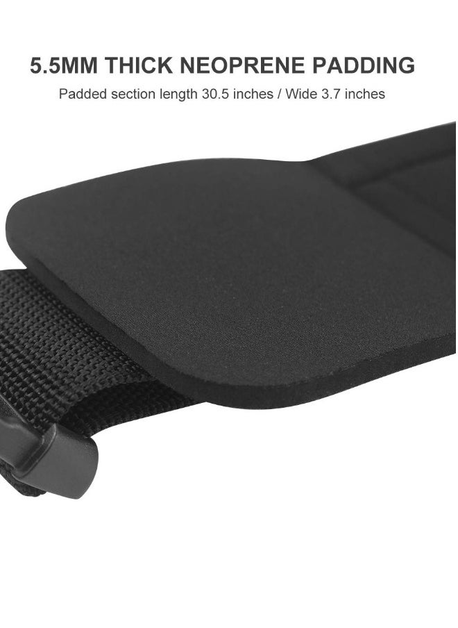 Generic Padded Gym Pulley Strap, Waist Belt Neoprene, Rings for Cable Machines Fitness Exercise Speed Agility Resistance Training  - Image 5