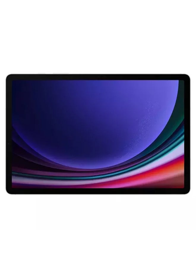 سامسونج جهاز Galaxy Tab S9 باللون البيج، وذاكرة الوصول العشوائي (RAM) سعة 12 جيجابايت، وذاكرة الوصول العشوائي (RAM) سعة 256 جيجابايت، ويدعم تقنية 5G، مزود بغطاء ذكي للكتب - إصدار الشرق الأوسط - Image 3