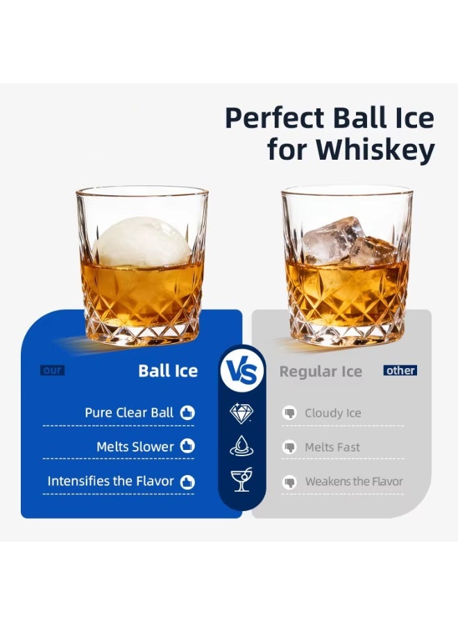 50mm Spherical Ice Maker Electric Ice Ball Maker Machine Ice Cube Whisky Drinking Bar Ice Making Machine - Image 3