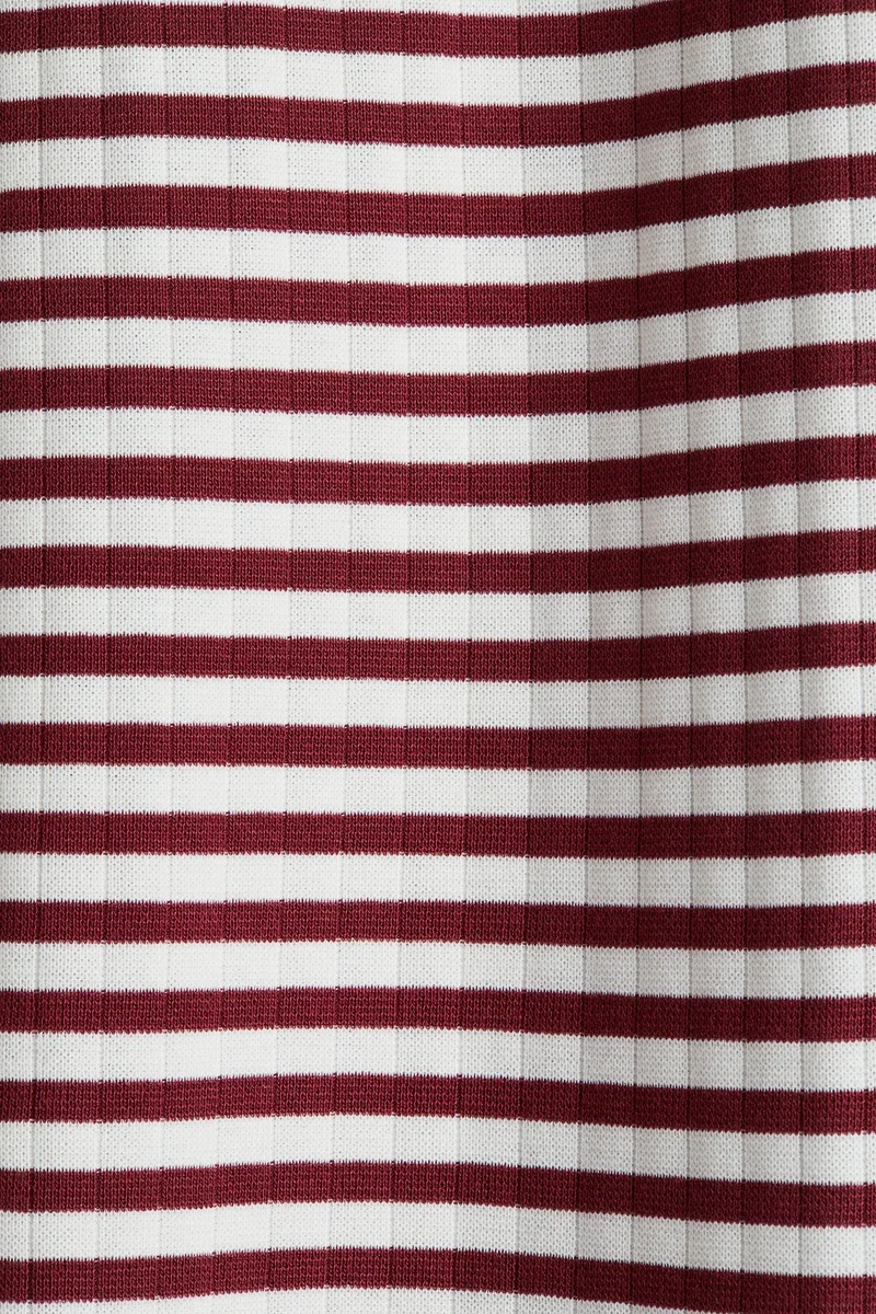 H&M Ribbed jersey midi dress