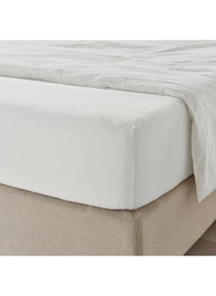 Generic Fitted sheet, white, 180x200 cm  - Image 2